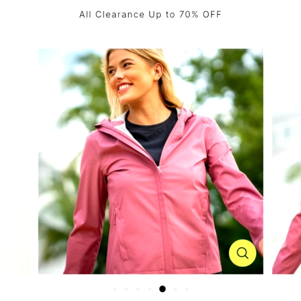 Free country women's rain jacket brand new